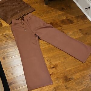Elegant Brown Women's Pants